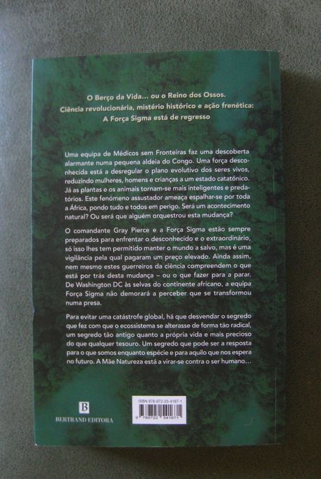 O Reino dos Ossos de James Rollins NOVO