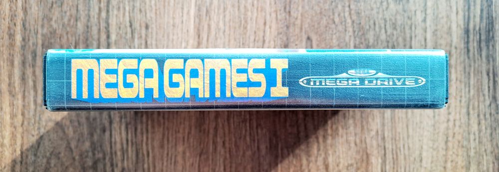 Box with Cartridge, 3 Games for Sega Mega Drive Console, Mega Games I64740591029251122