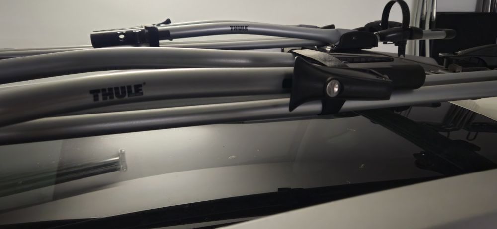 Conjunto barras + 2 suportes bicicleta