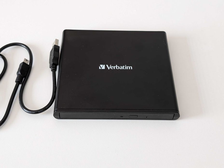 Зовнішній CD/DVD привід Verbatim Slimline USB (модель 98938)