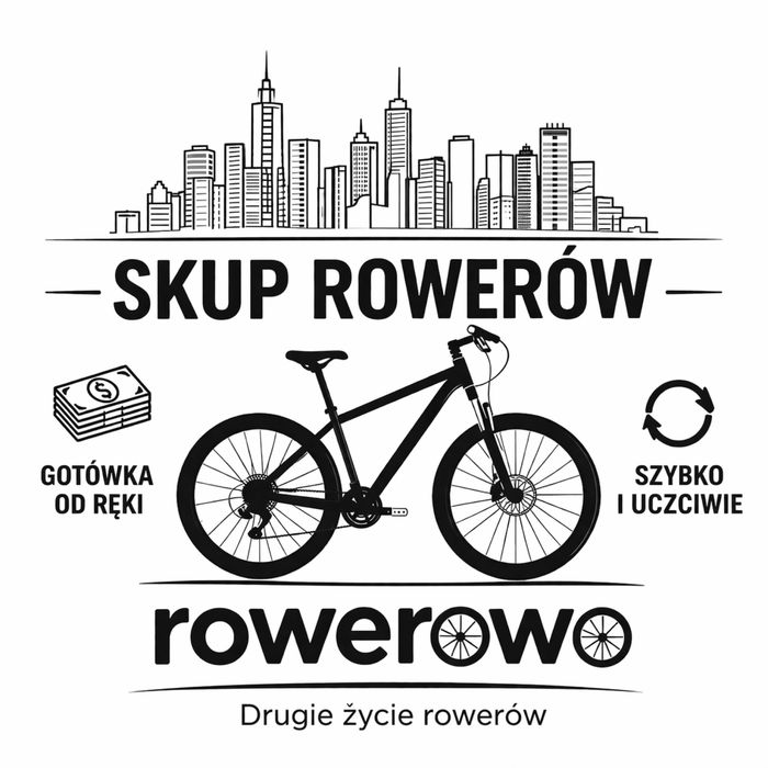 Skup rowerów szybko i bezpiecznie, dojazd do klienta, gotówka