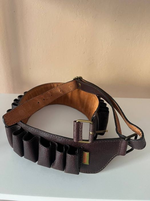 Патронташ, кожаный.