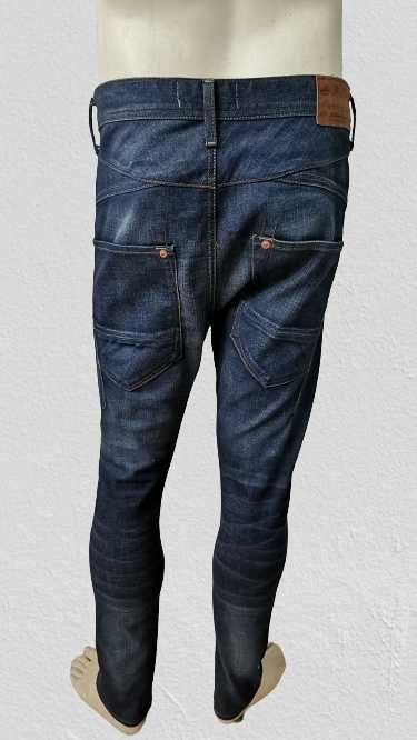 RIVER ISLAND Skinny Tapered - Męskie Spodnie Jeansowe 30/32 j. Nowe