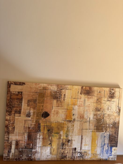 Quadro decorativo grande 120x80 cm – Estilo moderno/abstracto