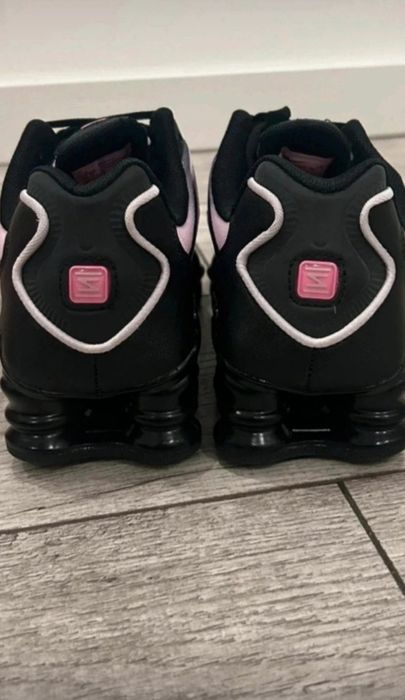 Nowe nike shox TL black pink 39