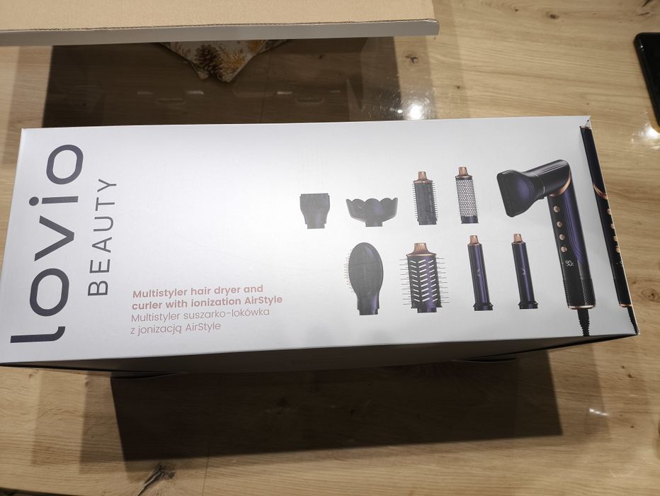 Multistyler suszarko-lokówka z jonizacją Airstyle Lovio Dyson