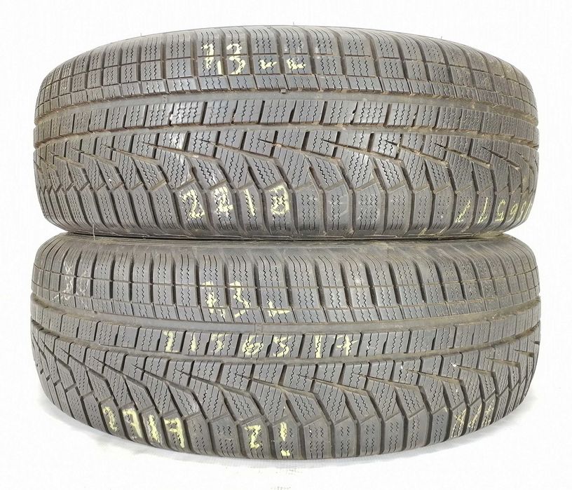 2x 215/65 R17 Hankook Evo2 SUV opony zimowe 7 mm / montaż kurier