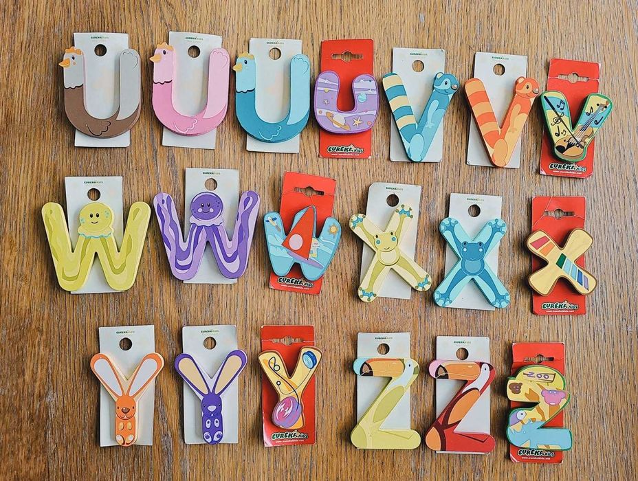 Letras de madeira decorativas