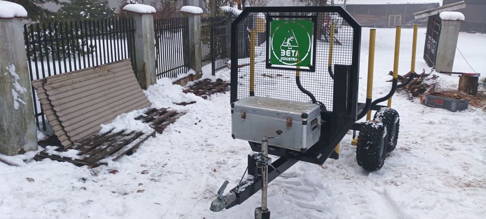 Przyczepa do traktora/ quada tandem