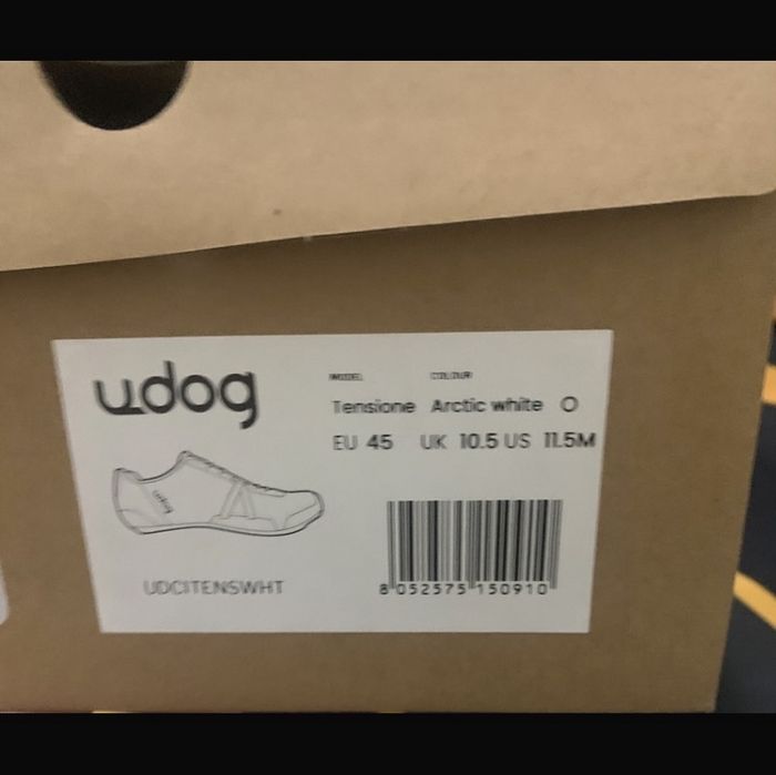 Sapatos de ciclismo de estrada de atacas da Udog N 45 novos