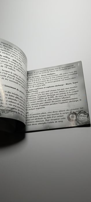 Worms Pinball instrukcja książeczka manual