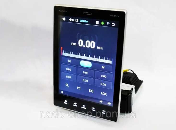 Автомагнітола 1din 9510А 9,5" Екран Tesla Style /4Ядра/1Gb Ram/Android