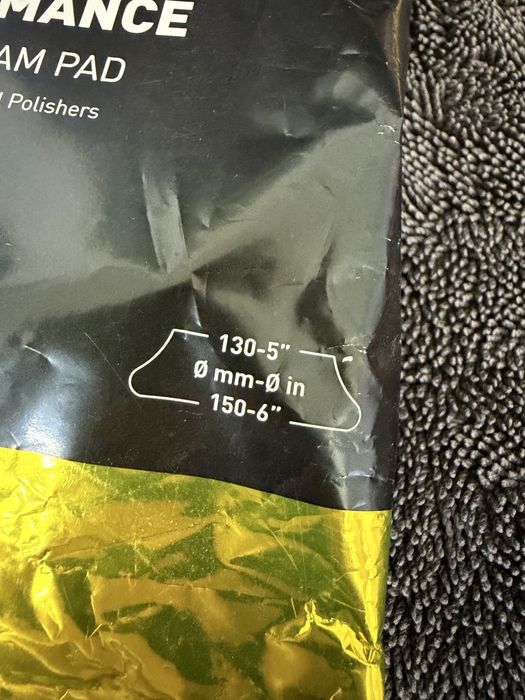 RUPES D-A Fine 150 mm pady polerskie żółte BigFoot 8 szt. NOWE