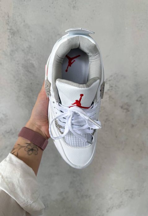 Buty Nike Air Jordan Retro 4 White Oreo 36-40 damskie trampki