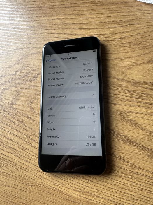 Iphone 8 64GB Space Gray