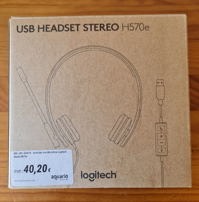 Logitech H570e Headset - New with Warranty64551598203907121