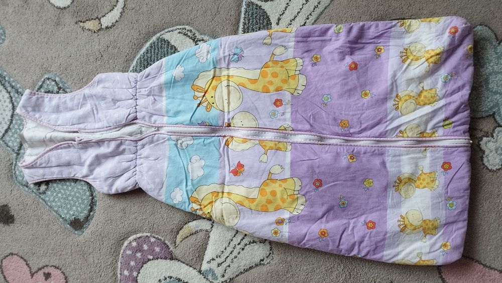 Śpiworki 116 do spania ciepłe 3 sztuki