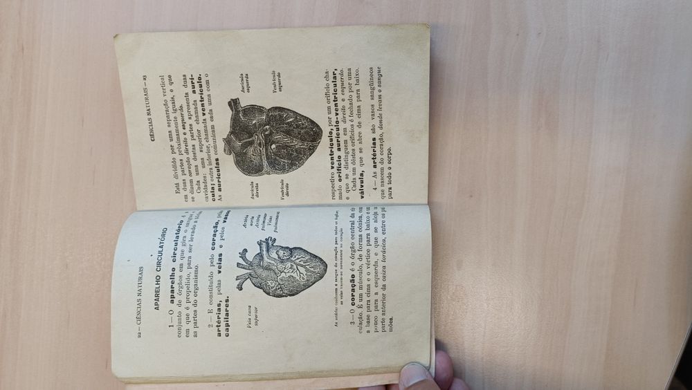 Livro de Ciências Naturais da 4.ª classe de 1944-António Figueirinhas