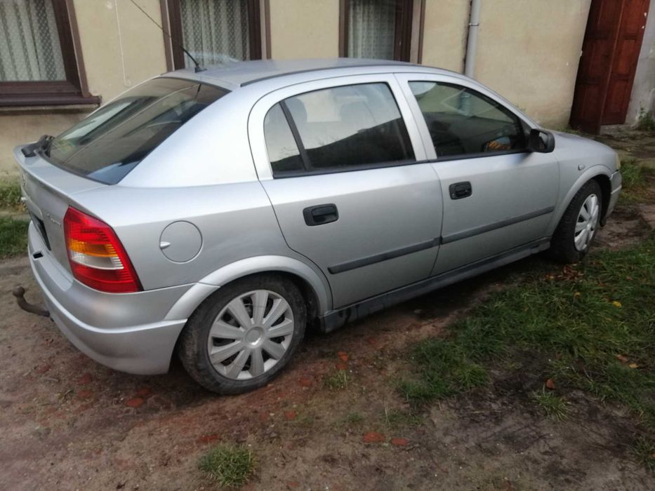 Opel astra G 1.4 gaz , hak , OC , przegląd świeży