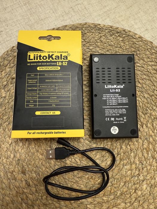 Зарядний пристрій LiitoKala Lii-S2