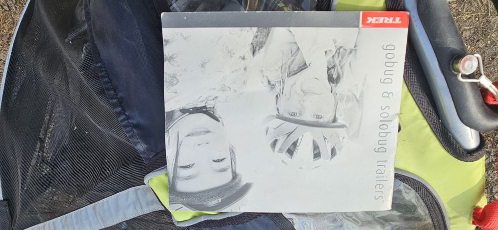 Przyczepka rowerowa podwójna TREK gobug