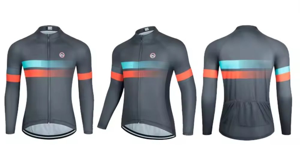 Koszulka rowerowa z długim rękawem