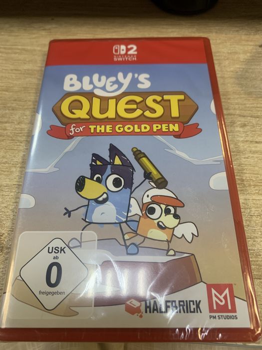 Blueys quest for the gold pen switch