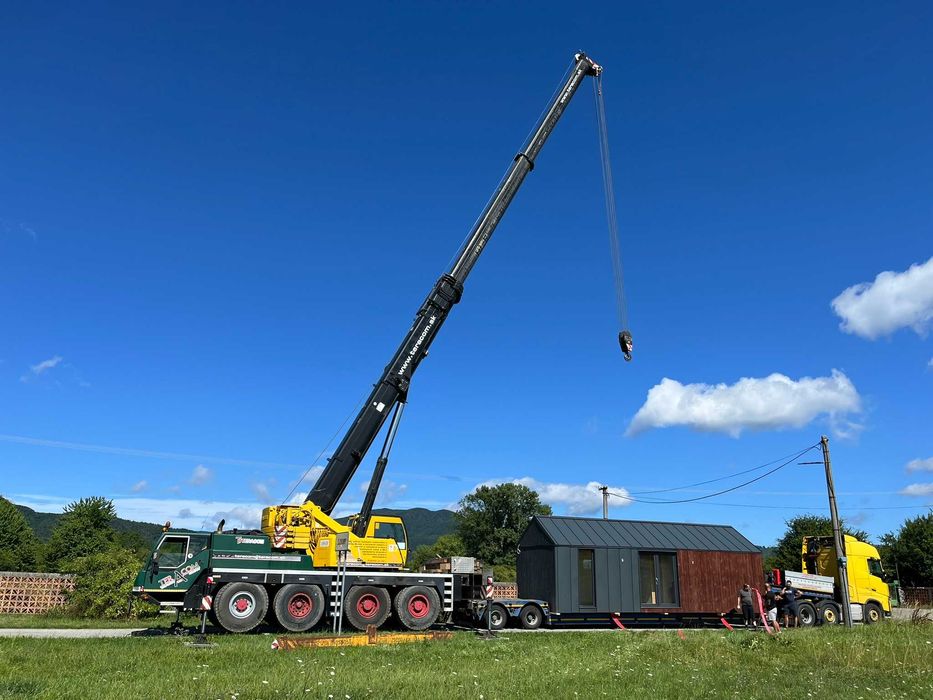 Mobilny domek całoroczny bez pozwolenia na zgłoszenie 35m2 nowy