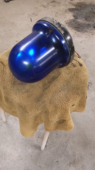 Światło ostrzegawcze kogut niebieski