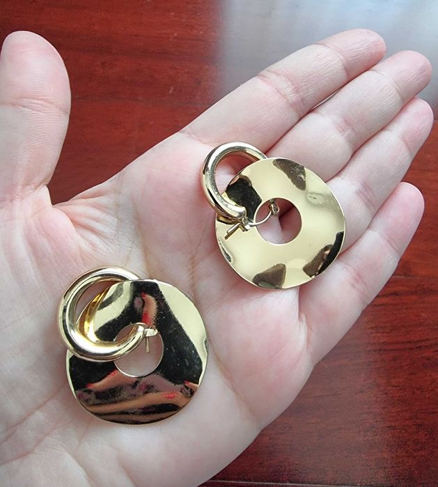 Brincos dourados Parfois