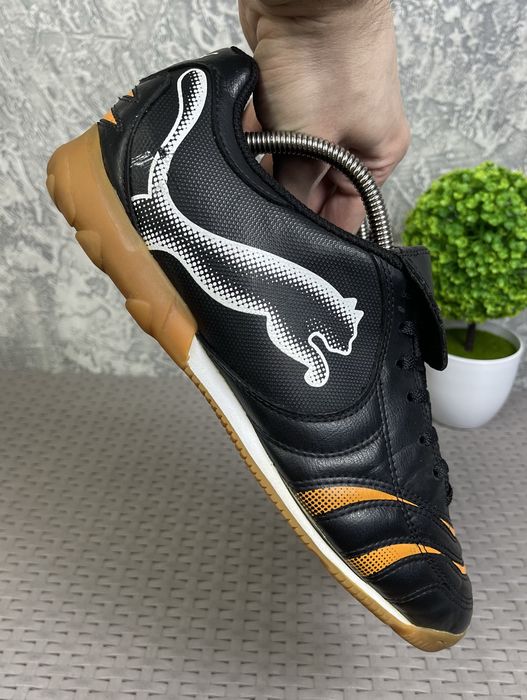 Puma копы сороконожки бутсы 44 размер футбольные для зала кожаные