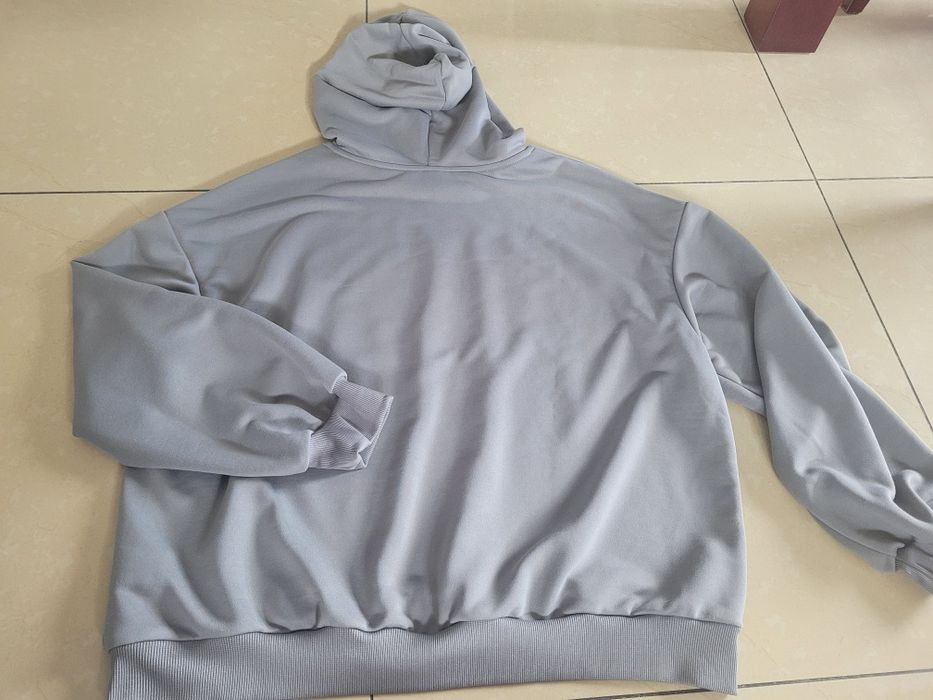 Bluza damska szara z nadrukiem
