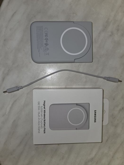 Батарея мобільна Samsung Wireless Battery Pack 5000mAh Gray 25W (EB-U2500XJEGWW).Гарантія 2 роки.