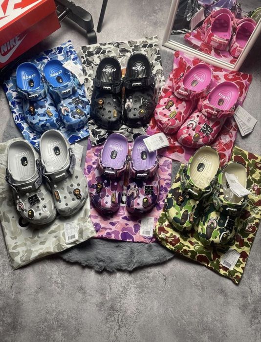 Crocs Bape / Крокси бейп