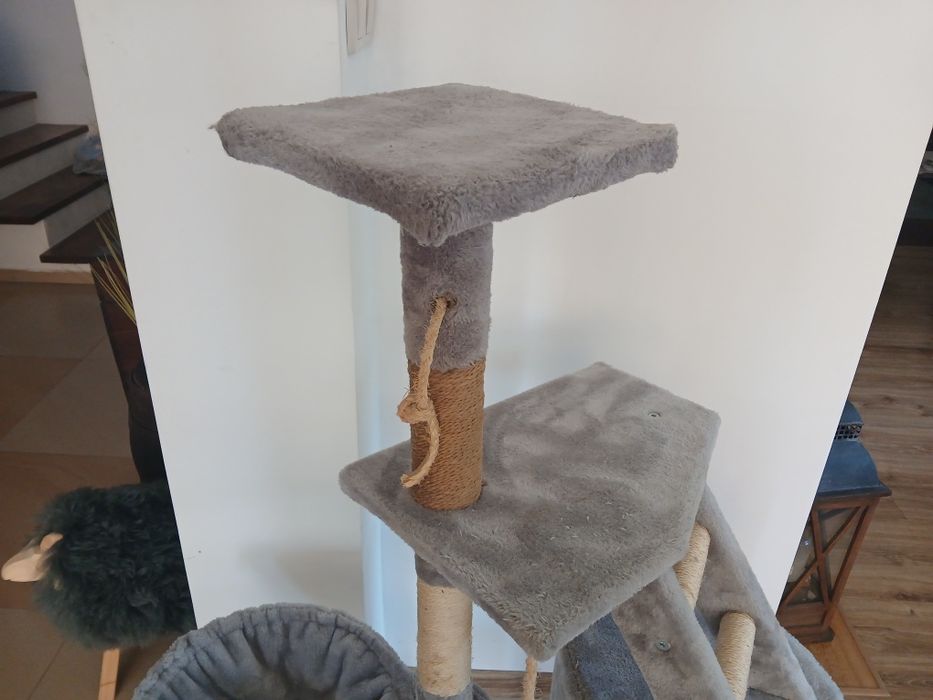 drapak dla kota domek budka