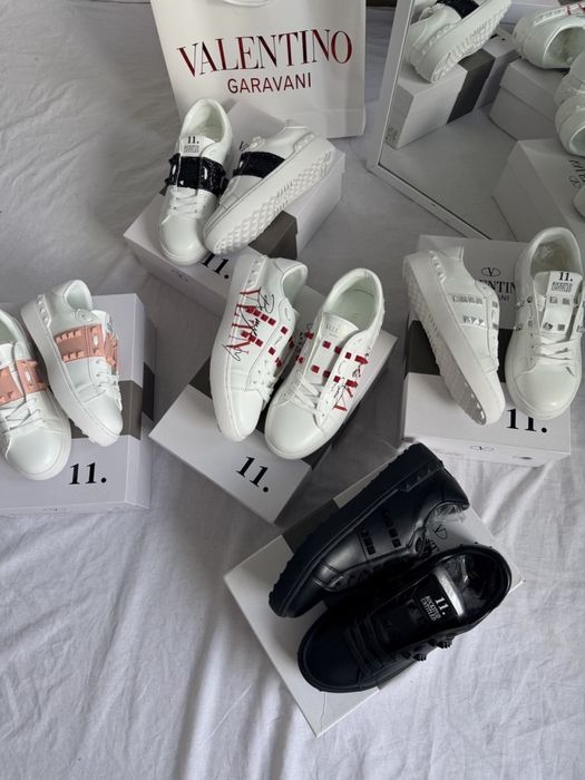 ‼️РОЗПРОДАЖ‼️ Кеди Valentino Garavani / Кросівки Valentino / Valentino Open/ Кеди Valentino/Валентино