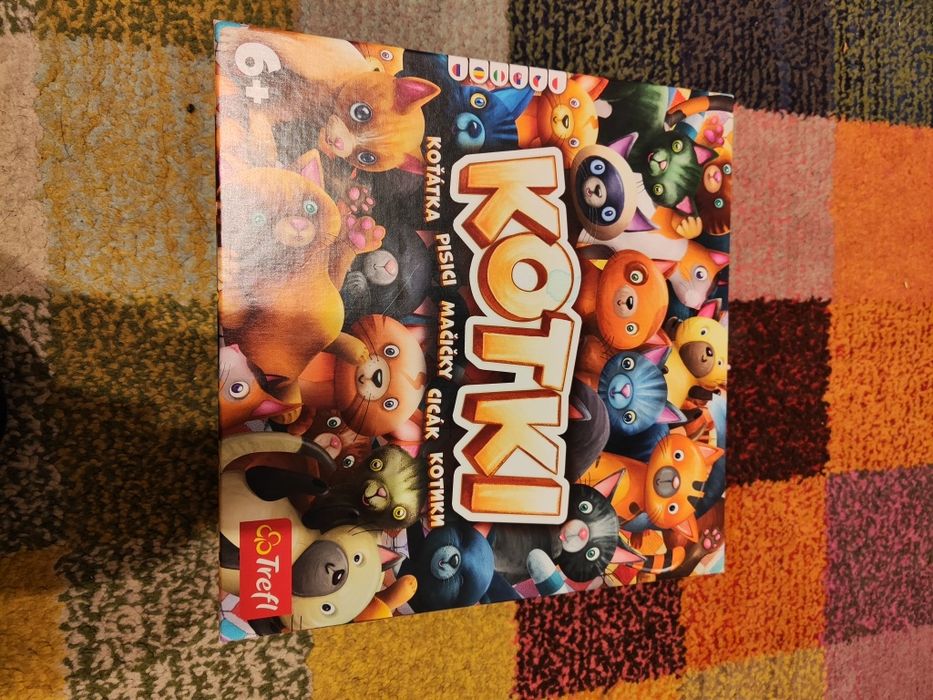 Gra KOTKI 6+ praktycznie jak nowa