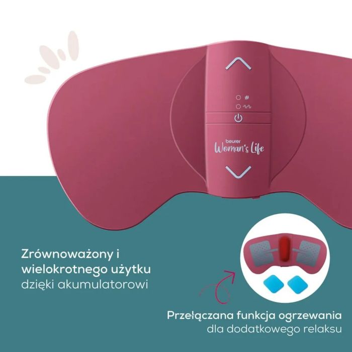 outlet elektrostymulator beurer em 50 tens ciepło akumulator na bóle