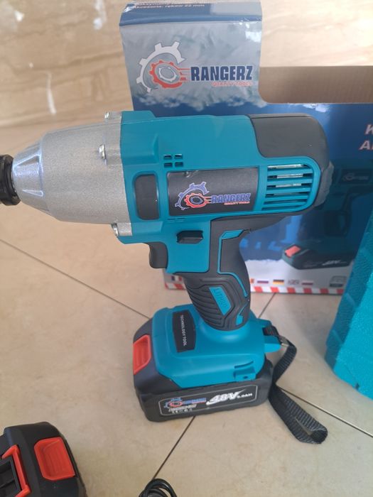 Klucz udarowy akumulatorowy Zakrętarka 48v 6ah 2 szt wyprzedaż