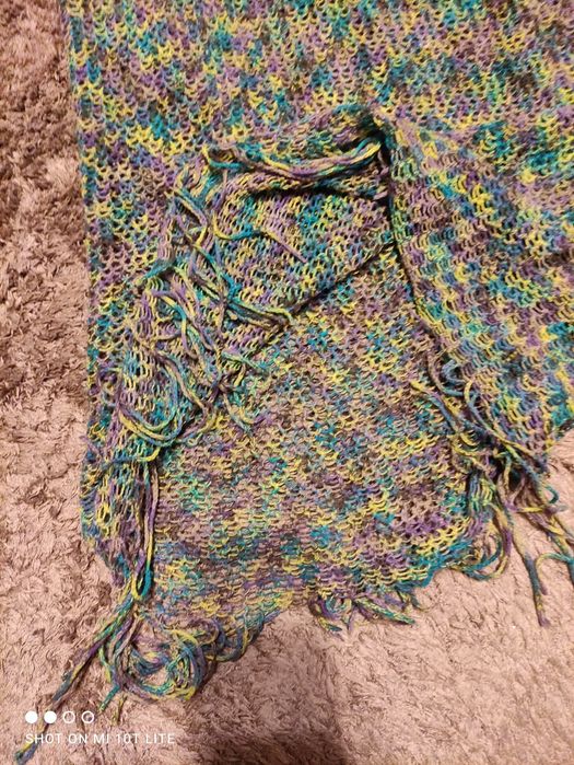 Szal, komin jesienno-zimowy