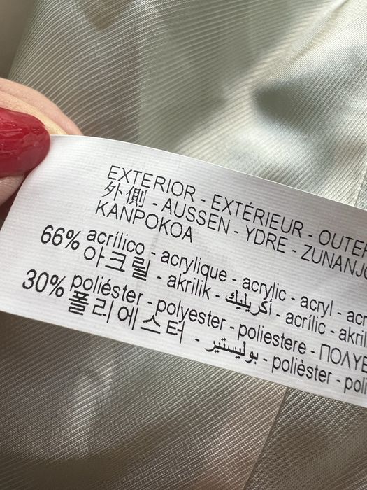 Zara żakiet M krótki zielony marynarka 38