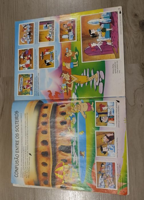 Caderneta Flintstones Panini