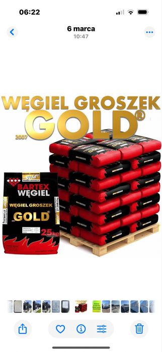 Gold Bartex ekogroszek dostawa Gratis
