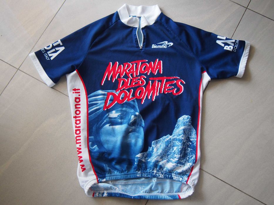 Koszulka bluzka na rower S/M z kieszeniami biemme