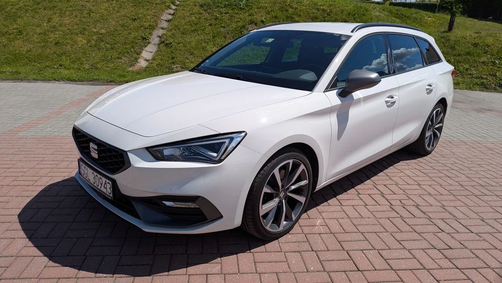 Seat Leon Seat Leon FR 2.0TDI DSG FullLed Dynamic El.Hak Ambiente Pełny Serwis