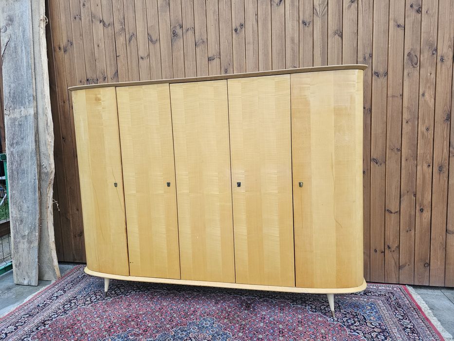 Szafa PRL Mid Century półokrągła 235 cm  #1427 Stylowy Węgrów