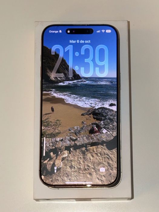iPhone 16 Pro Max 256 GB [Tytan pustynny] - stan idealny, kondycja baterii [91]%