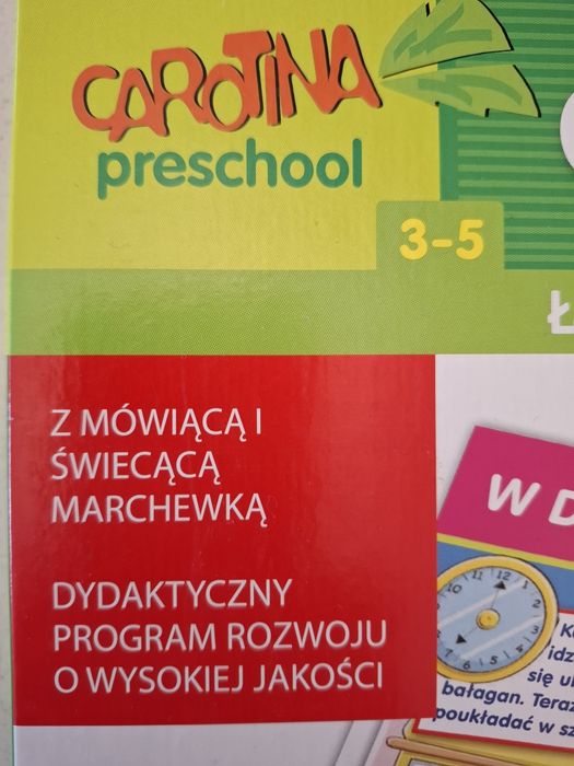 Carotina-duże plansze gra logiczna 3-5 lat  NOWA