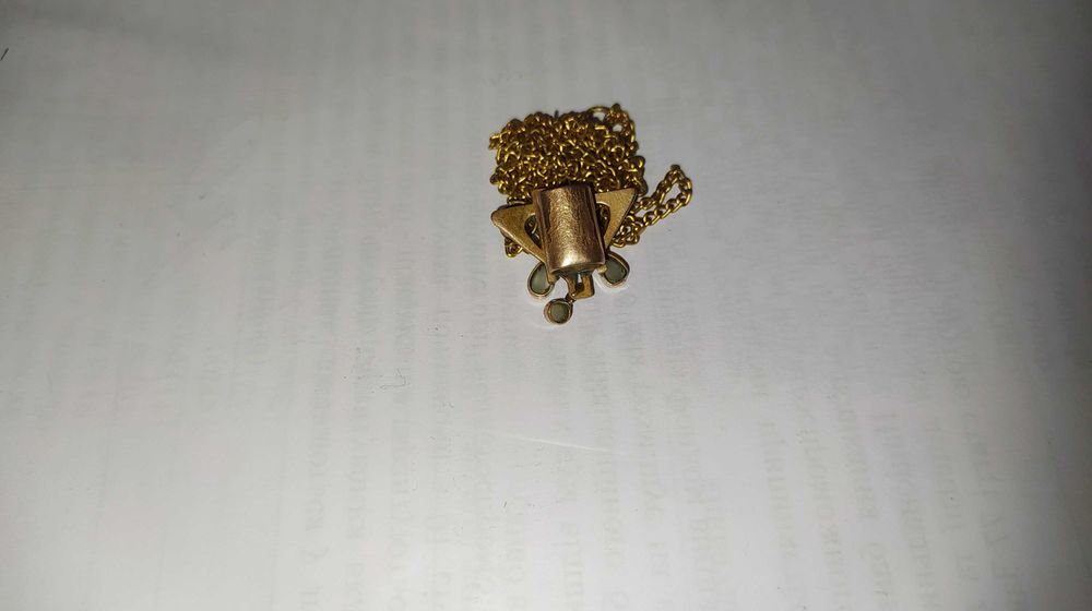 кулон старинный с камнями
позолота