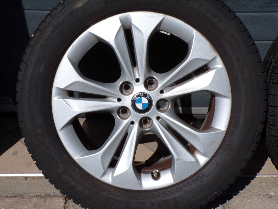 ! Koła zimowe 17 5x112 fabryczne BMW X1 F48 F49 X2 F39 TPMS Michelin